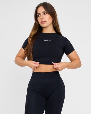 Evolve Nahtloses SS Crop Top