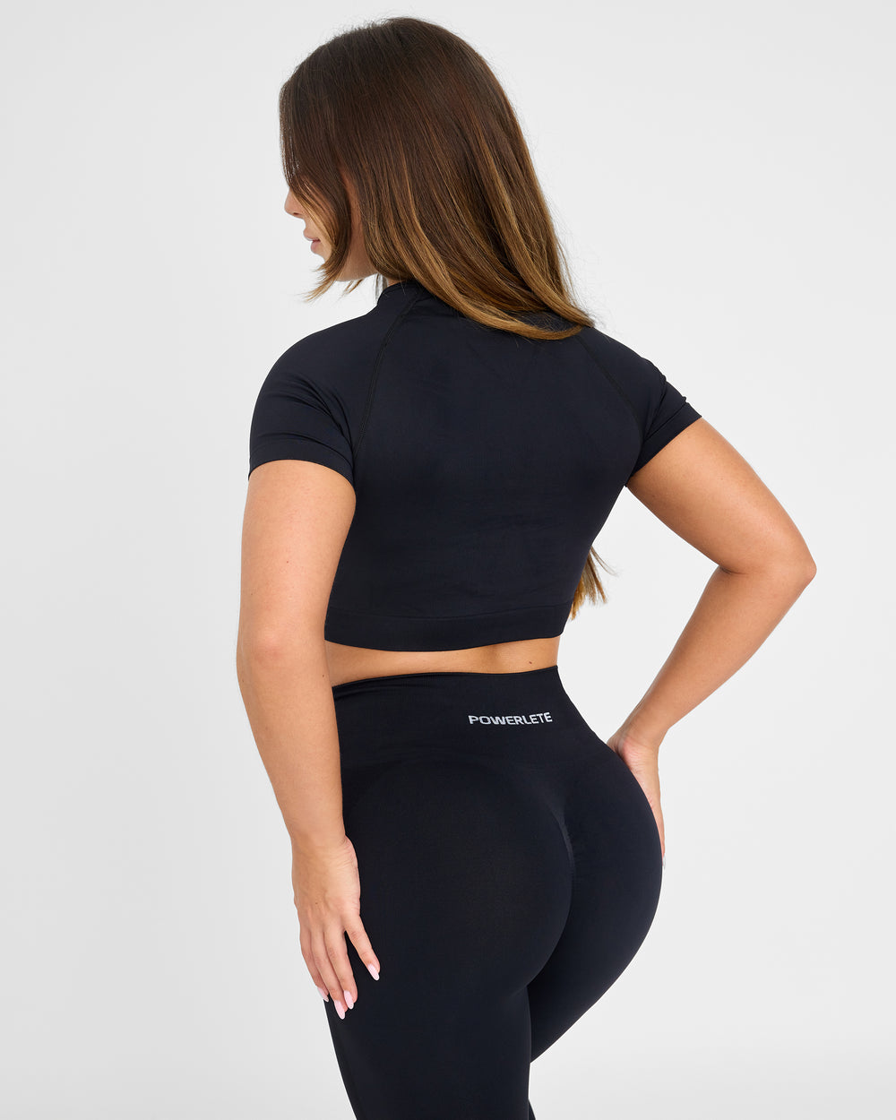 Evolve Nahtloses SS Crop Top