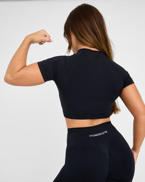 Evolve Nahtloses SS Crop Top