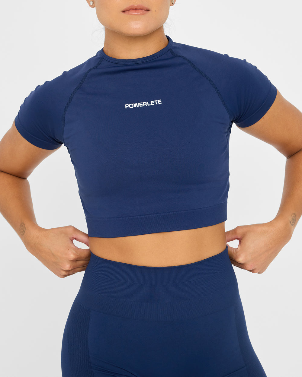 Evolve Nahtloses SS Crop Top