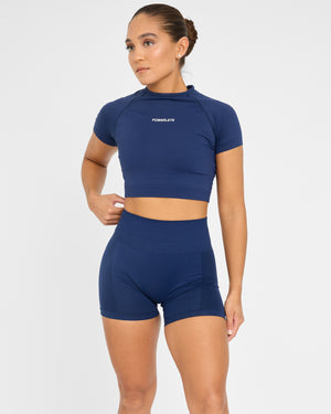 Evolve Nahtloses SS Crop Top