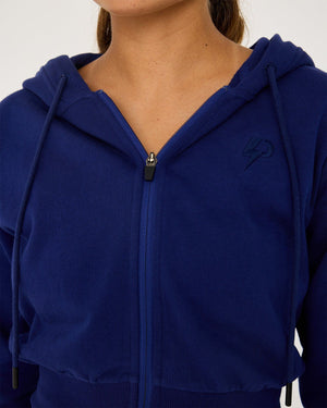 Core Classic Cropped Zip Hoodie