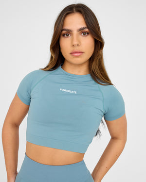 Evolve Seamless SS Crop Top