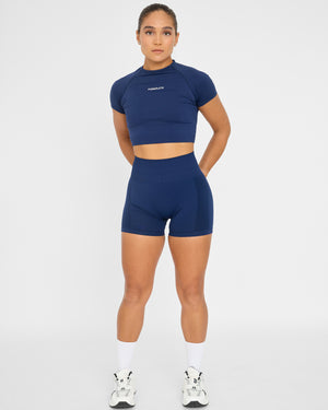 Evolve Seamless SS Crop Top