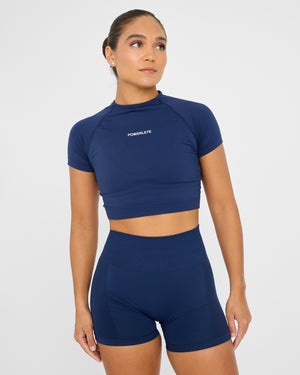 Evolve Seamless SS Crop Top