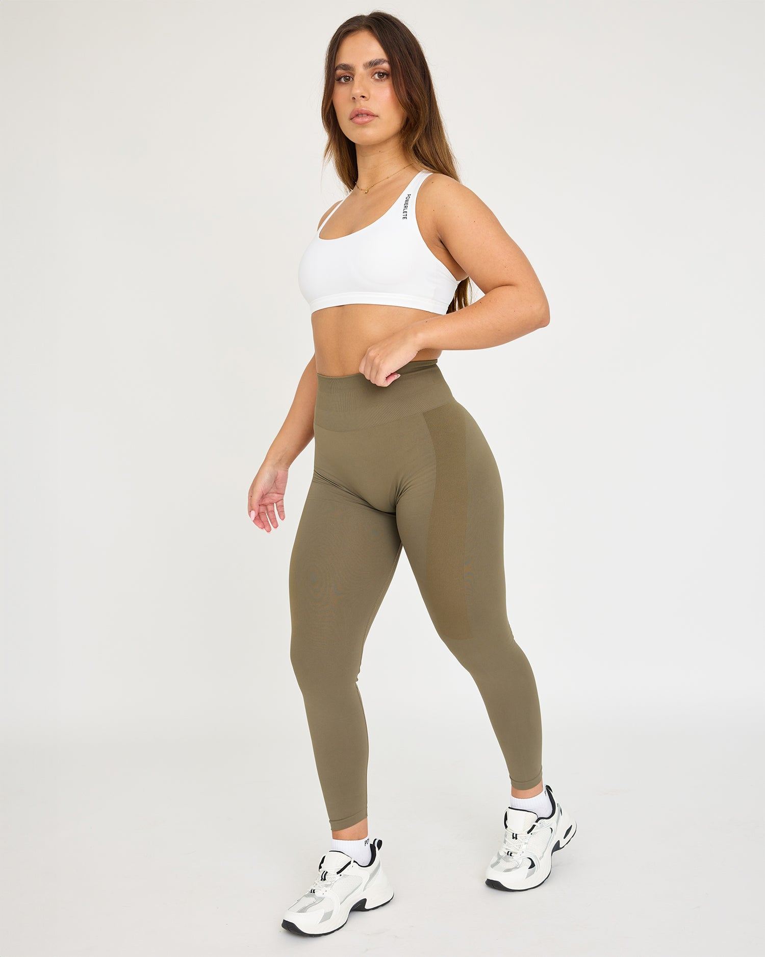 Khaki seamless leggings shop