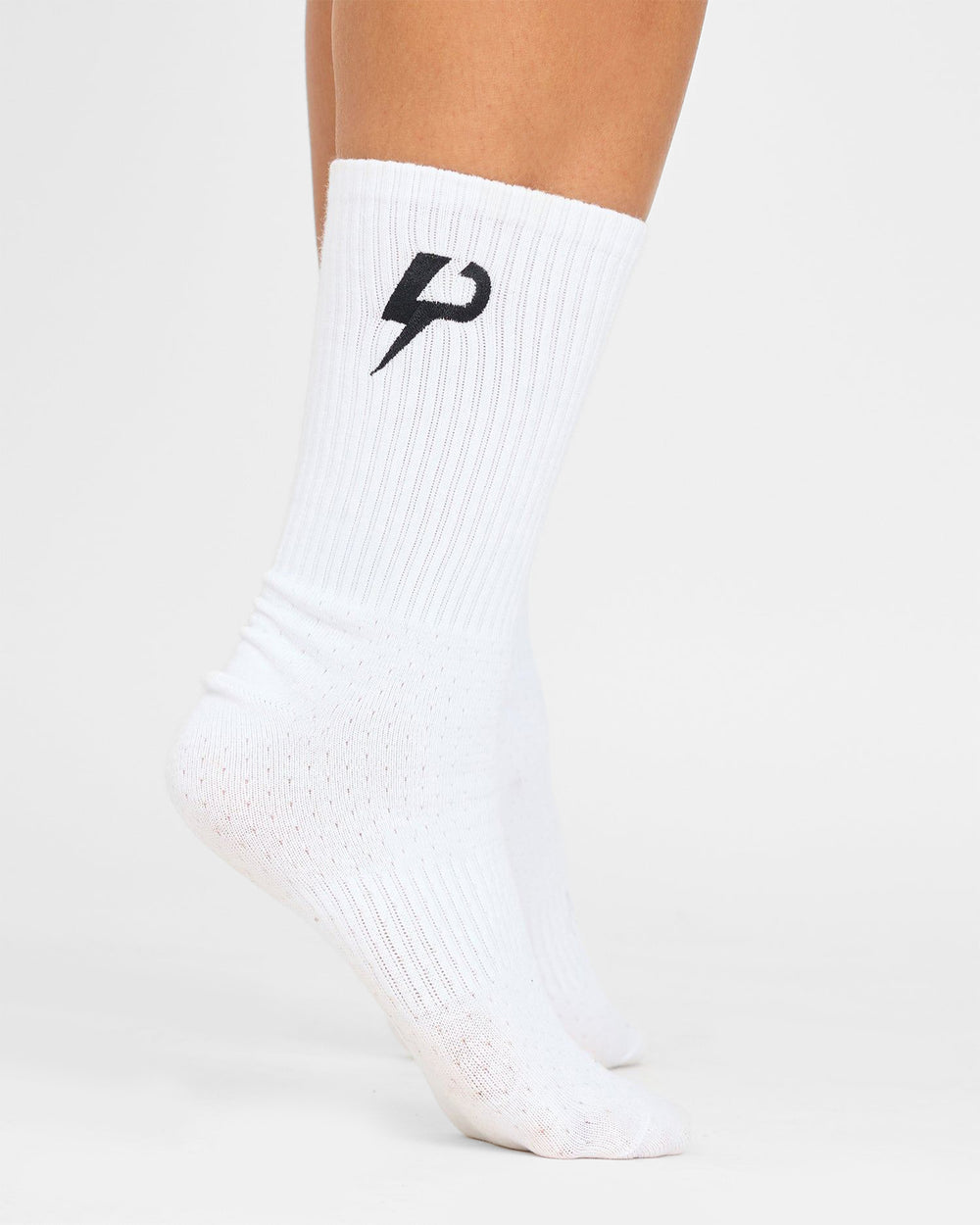 Hochwertige Crew-Socken mit besticktem Logo
