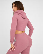 Lounge Cropped Hoodie