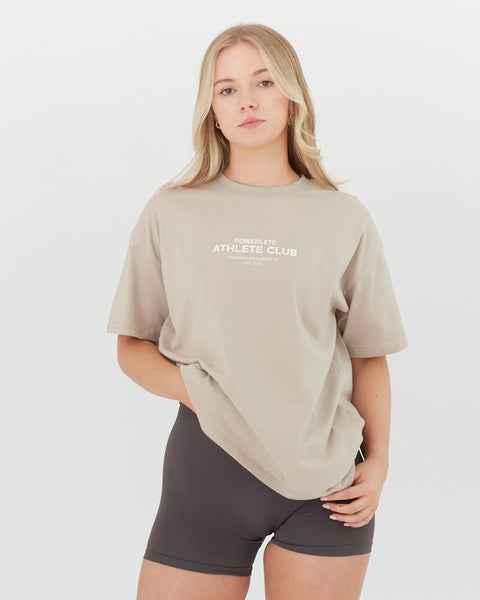 Oversized sales athletic tee